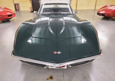 1968 British Green Corvette Convertible 4spd For Sale