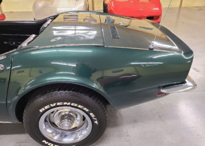 1968 British Green Corvette Convertible 4spd For Sale