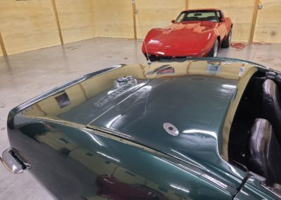 1968 British Green Corvette Convertible 4spd For Sale