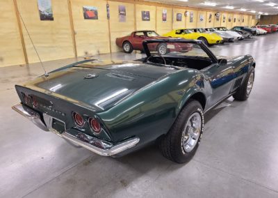 1968 British Green Corvette Convertible 4spd For Sale