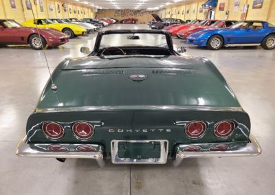 1968 British Green Corvette Convertible 4spd For Sale