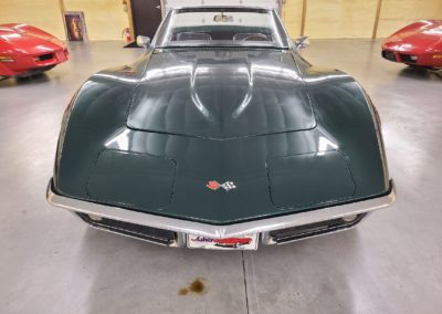 1968 British Green Corvette Convertible 4spd For Sale