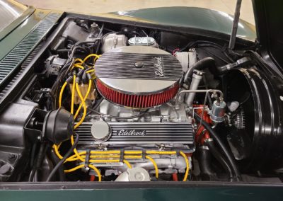 1968 British Green Corvette Convertible 4spd For Sale