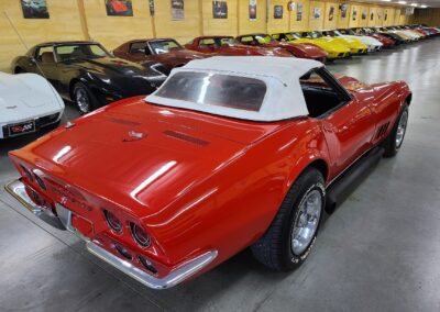 1968 Red Big Block Corvette Convertible 4spd For Sale
