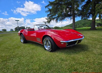 1968 Red Corvette Convertible For Sale