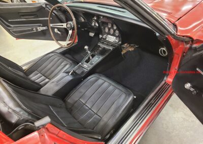 1968 Red Corvette Convertible 4spd For Sale