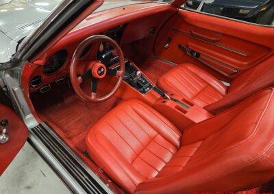1968 Silverstone Silver Corvette Stingray Convertible Manual For Sale