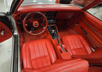 1968 Silverstone Silver Corvette Stingray Convertible Manual For Sale