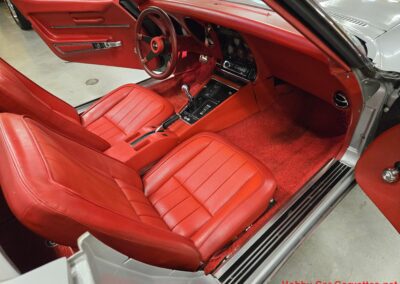 1968 Silverstone Silver Corvette Stingray Convertible Manual For Sale