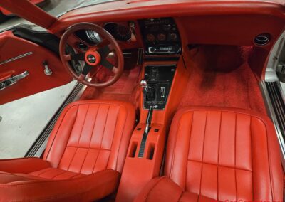 1968 Silverstone Silver Corvette Stingray Convertible Manual For Sale