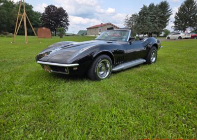 1968 Triple Black Corvette Convertible 4spd For Sale