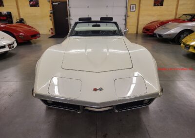 1968 White Corvette Stingray Convertible For Sale
