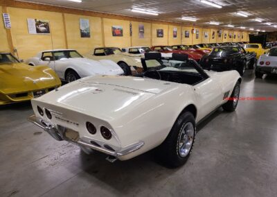 1968 White Corvette Stingray Convertible For Sale