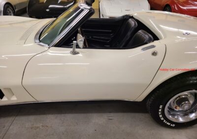 1968 White Corvette Stingray Convertible For Sale