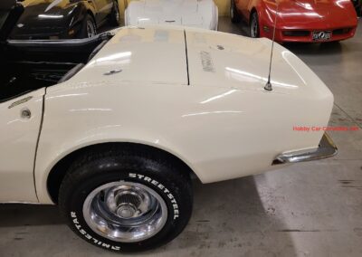 1968 White Corvette Stingray Convertible For Sale