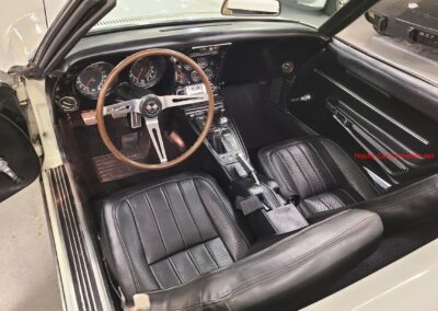 1968 White Corvette Stingray Convertible For Sale