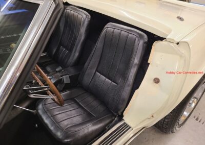 1968 White Corvette Stingray Convertible For Sale