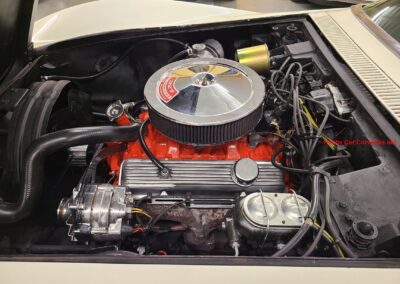 1968 White Corvette Stingray Convertible For Sale