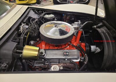 1968 White Corvette Stingray Convertible For Sale