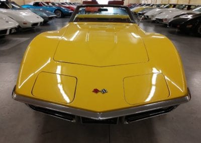 1968 Yellow Corvette Convertible Stingray For Sale