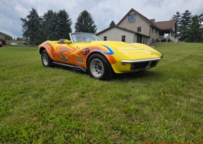 1969 Yellow Big Block 4spd Custom C3 Corvette Convertible For Sale