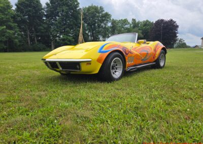 1969 Yellow Big Block 4spd Custom C3 Corvette Convertible For Sale