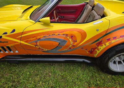 1969 Yellow Big Block 4spd Custom C3 Corvette Convertible For Sale