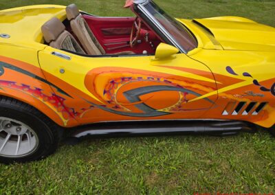 1969 Yellow Big Block 4spd Custom C3 Corvette Convertible For Sale
