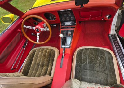 1969 Yellow Big Block 4spd Custom C3 Corvette Convertible For Sale