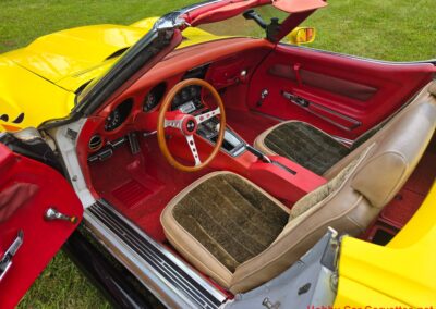 1969 Yellow Big Block 4spd Custom C3 Corvette Convertible For Sale