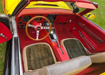 1969 Yellow Big Block 4spd Custom C3 Corvette Convertible For Sale