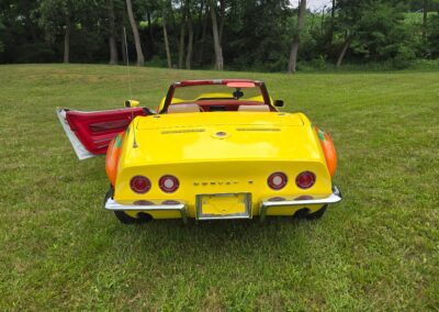 1969 Yellow Big Block 4spd Custom C3 Corvette Convertible For Sale