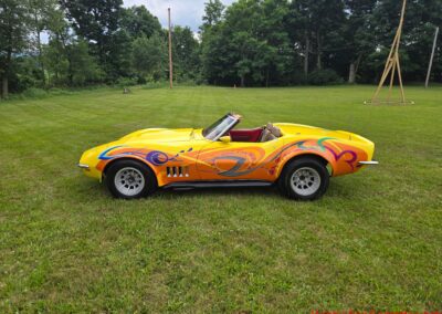 1969 Yellow Big Block 4spd Custom C3 Corvette Convertible For Sale