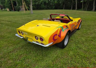 1969 Yellow Big Block 4spd Custom C3 Corvette Convertible For Sale