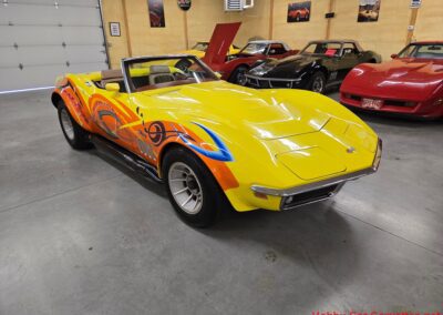 1969 Yellow Big Block 4spd Custom C3 Corvette Convertible For Sale
