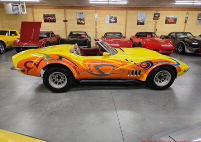 1969 Yellow Big Block 4spd Custom C3 Corvette Convertible For Sale