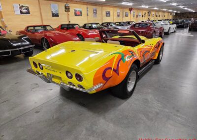 1969 Yellow Big Block 4spd Custom C3 Corvette Convertible For Sale