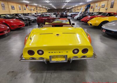 1969 Yellow Big Block 4spd Custom C3 Corvette Convertible For Sale
