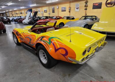 1969 Yellow Big Block 4spd Custom C3 Corvette Convertible For Sale