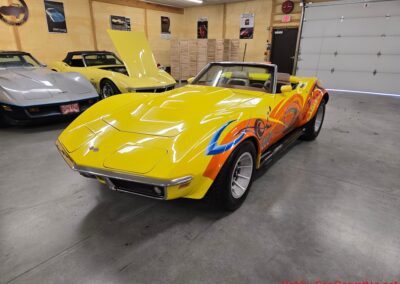 1969 Yellow Big Block 4spd Custom C3 Corvette Convertible For Sale