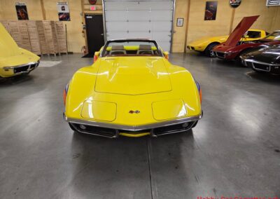1969 Yellow Big Block 4spd Custom C3 Corvette Convertible For Sale