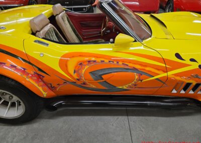 1969 Yellow Big Block 4spd Custom C3 Corvette Convertible For Sale