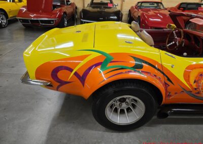 1969 Yellow Big Block 4spd Custom C3 Corvette Convertible For Sale