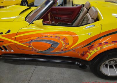 1969 Yellow Big Block 4spd Custom C3 Corvette Convertible For Sale