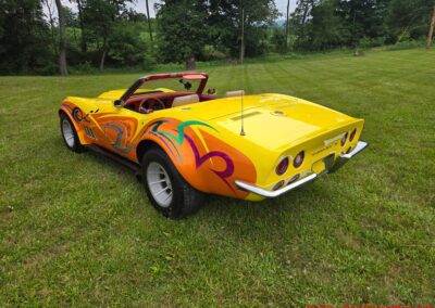 1969 Yellow Big Block 4spd Custom C3 Corvette Convertible For Sale