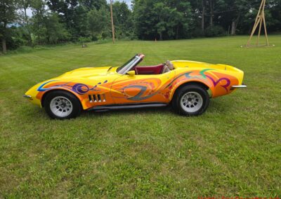 1969 Yellow Big Block 4spd Custom C3 Corvette Convertible For Sale