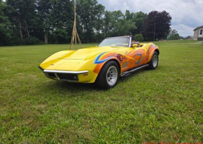 1969 Yellow Big Block 4spd Custom C3 Corvette Convertible For Sale