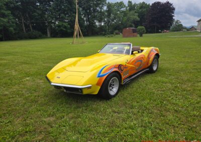 1969 Yellow Big Block 4spd Custom C3 Corvette Convertible For Sale