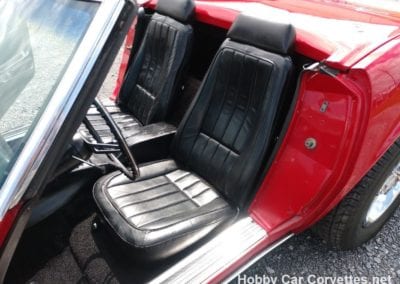 1969 Monza Red Corvette Stingray Convertible Automatic