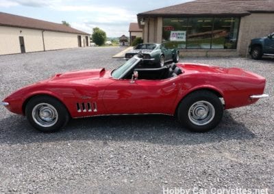 1969 Monza Red Corvette Stingray Convertible Automatic